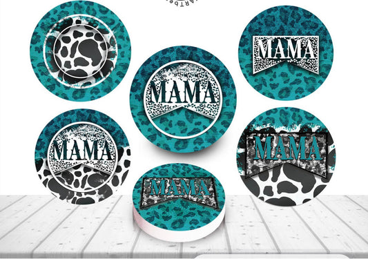 mama teal cow